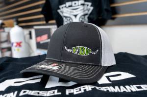 Flyin Diesel - Black and White Snapback