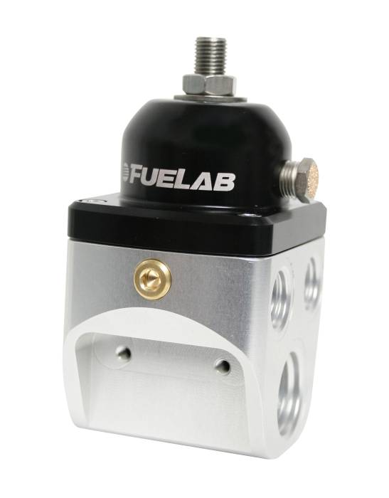 Fuelab - Fuelab CARB Fuel Pressure Regulator, Blocking Style, 4 port High Flow 58501