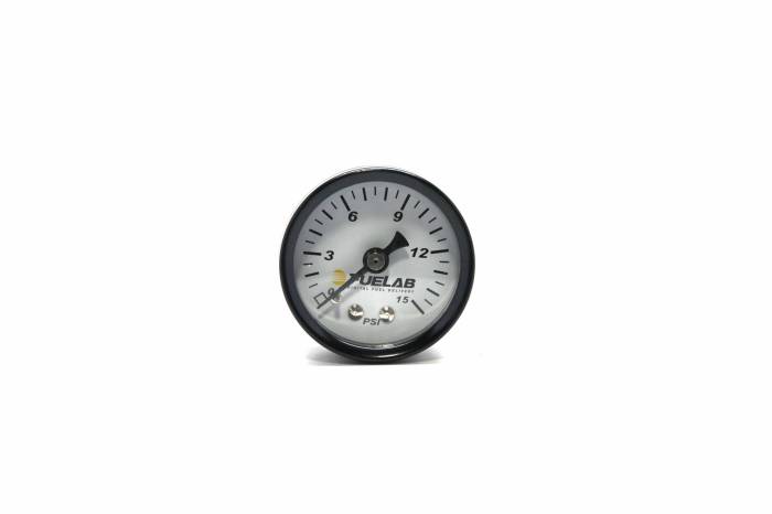 Fuelab - Fuelab Fuel Pressure Gauge, CARB 71502