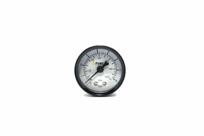 Fuelab - Fuelab Fuel Pressure Gauge, DUAL SCALE BAR/EFI 71511