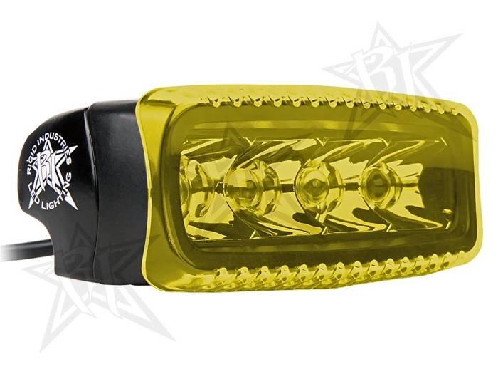 Rigid Industries - Rigid Industries SR-Q Light Cover- Amber 31193