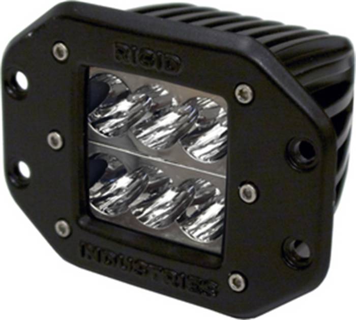 Rigid Industries - Rigid Industries D2 - Flush Mount - Wide - Single 51111