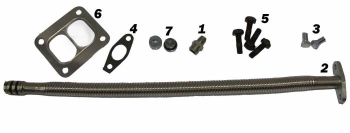 Fleece Performance - Fleece Performance Cummins S300-S400 Turbo Installation Kit (2007.5-2012) FPE-TURBO-INST-KIT-CUMM67