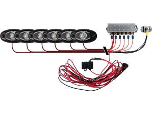 Rigid Industries Boat Deck Kit, 6 LIGHTS-COOL WH 40085