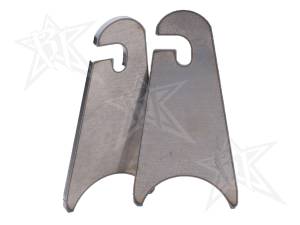 Rigid Industries Weld-On Slotted Tab (Pair) - Radius Base 40292