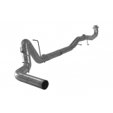 Flo-Pro Aluminized 4" Turbo Back Exhaust w/o Muffler 17 GM 6.6L Duramax L5P